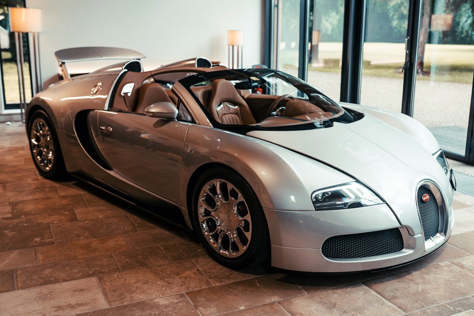 The first ever Bugatti Veyron Grand Sport