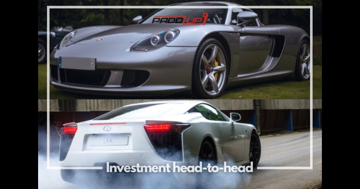 Porsche Carrera GT vs Lexus LFA: a V10 investment comparison | PaddlUp