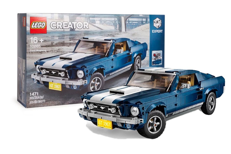 A Ford Mustang Lego Creator set