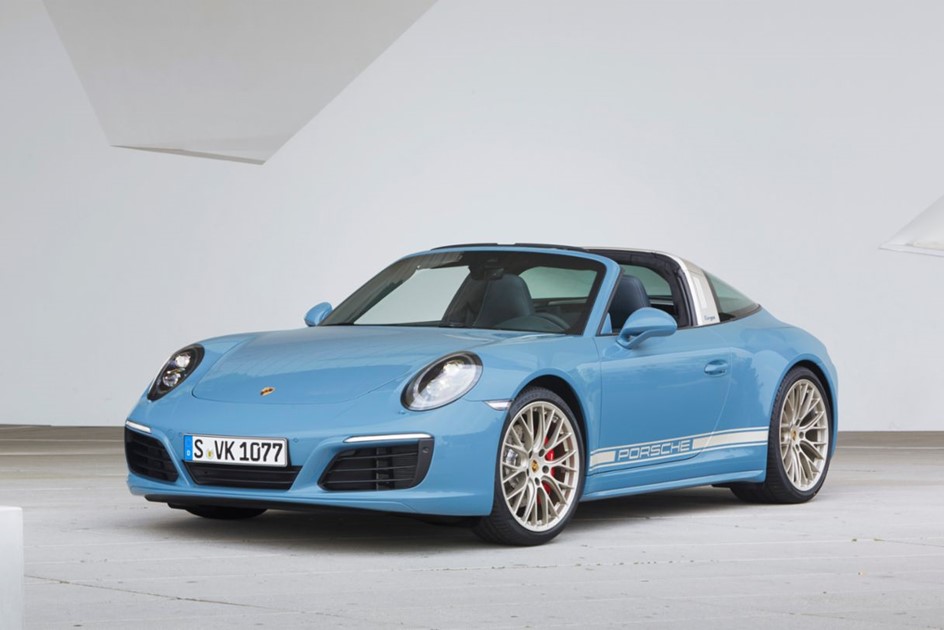 A Porsche 911 Targa 4S Exclusive Design Edition