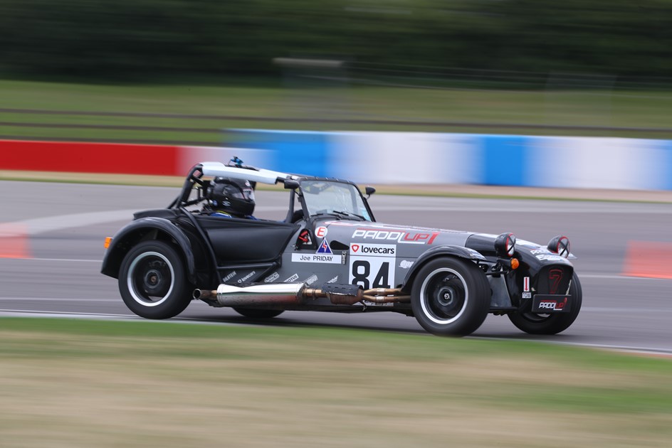 The PaddlUp Caterham at Trac Môn Anglesey Circuit in Wales