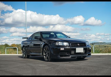 A rare unmodified Nissan Skyline R34 GT-R V-Spec for sale at PaddlUp 