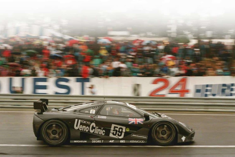 Mclaren F1 GTR 1995 24H Le Mans Side Black Photo Mclaren Cars